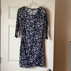 Express 3/4 sleeve mini dress